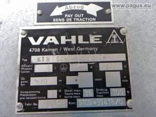 VAHLE Federleitungstrommel