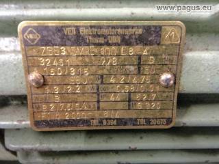 VEM Getriebemotor mit Bremse