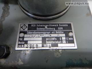 SAXONIA Zentralschmierung