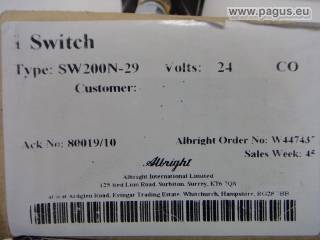 ALBRIGHT Leistungsschütz