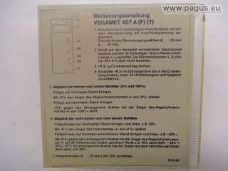 VEGA Füllstandsfernanzeiger