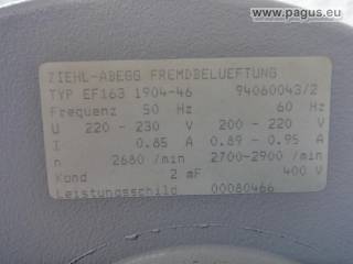 ZIEHL-ABEGG Elektromotor