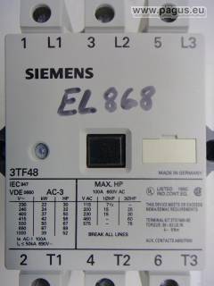 SIEMENS Leistungsschütz