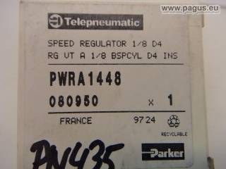 PARKER Drosselrückschlagventilset