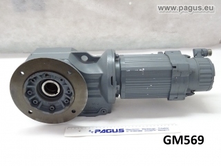 SEW Servomotor mit Getriebe und Bremse