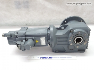 SEW Servomotor mit Getriebe und Bremse