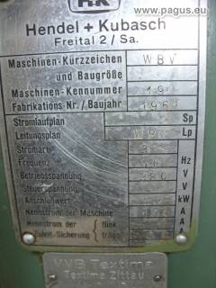 HENDEL+KUBASCH Schleifmaschine