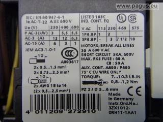 Direktstarter DS1-X  3RK1301-0DB00-0AA2