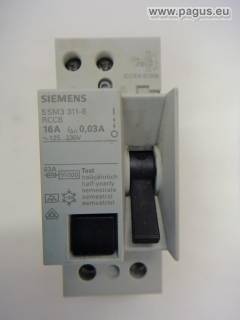 SIEMENS FI-Schutzschalter1+N-POL IFN 30MA