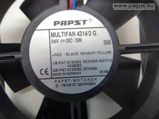 PAPST Axiallüfterset