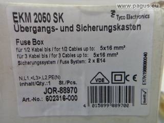 TYCO Übergangs- und Sicherungskasten
