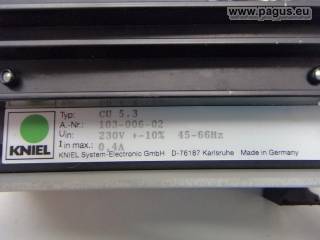 KNIEL Linearregler