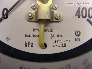 MANOMETERW. WITTGENSDORF Differenzmanometer