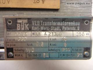 Transformator BTK