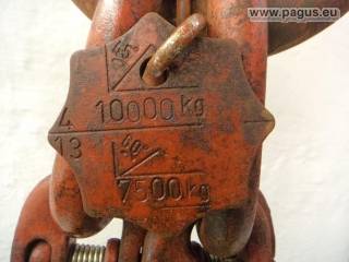 PAGUS Kettengehänge mit Horizontal Klemmen