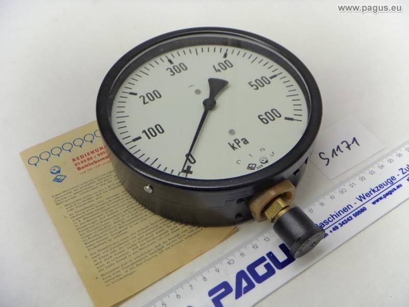 Manometer 0 6 bar gebrauchte und neu Maschinenhandel Pagus