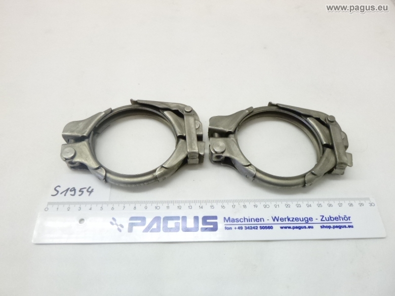 Tension ring Quick Connect DN80, 2 pieces - gebrauchte und