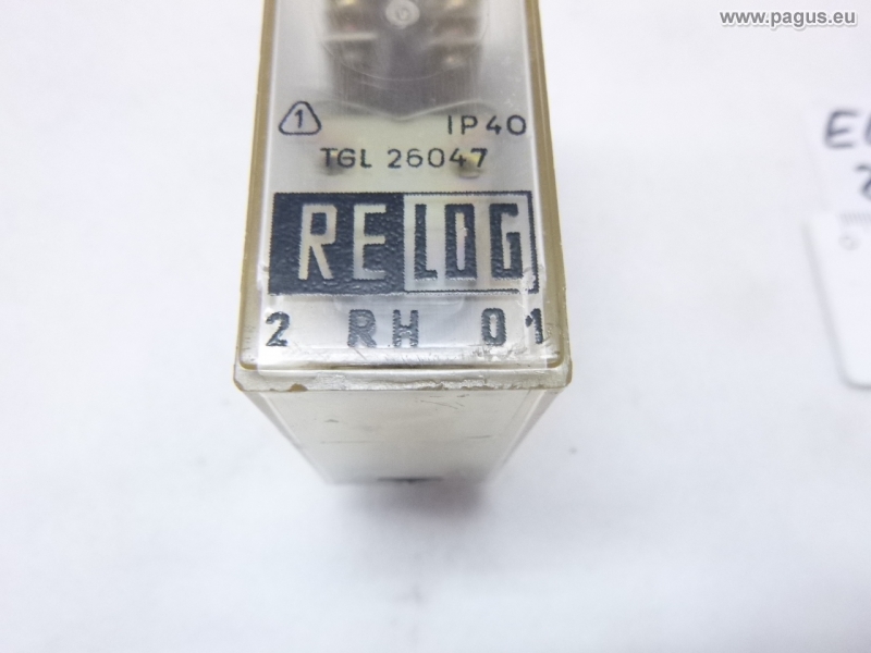 VEB Relay Technology Relay RELOG 2 RH 01 2RH01 12V incl VAT 