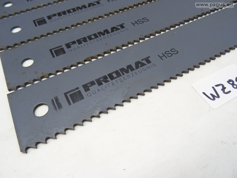 Maschinensägeblatt 500 x 50 x 2,5 mm, 5 Stück - gebrauchte und neu  