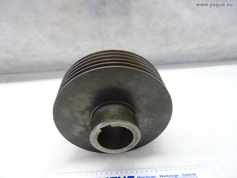 Produktbild von Doppel-V-Riemenscheibe 95,5 Mm Außen-Ø, 100 Mm Teilung, Mit 1610 Buchse – Alu, Robust & Leise