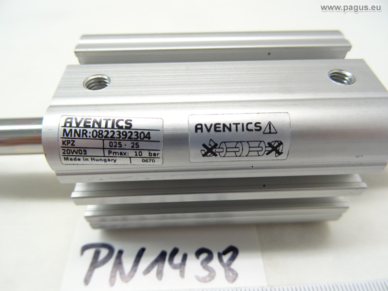 Compact cylinder stroke 25 mm, KPZ D25 H25 - gebrauchte und neu  