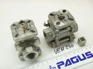 PAGUS Edelstahlkugelhahn