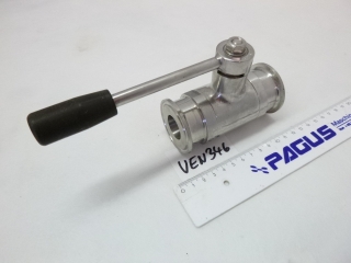 PAGUS Edelstahlkugelhahn