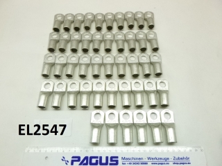 Rohrkabelschuh 8R12, 46 Stück