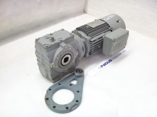 SEW geared motor with brake