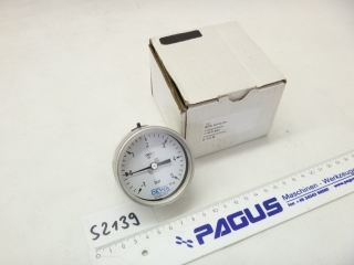 Manometer RCh 63-3rm, -1 - 0 - 9 bar
