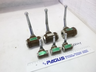 Kugelhahn PN25, 3x DN6, 2x DN16, 1x DN25