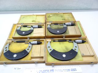 Bügelmessschraube 50 - 150 mm, 4 Stück