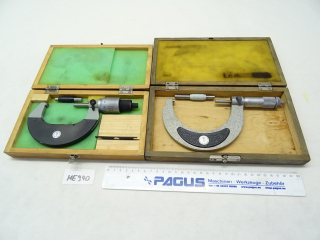 Bügelmessschraube 50 - 100 mm, 2 Stück