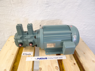 NACHI Doppel- Flügelzellenpumpe, mit Motor