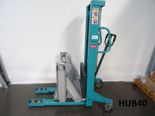 JUNGHEINRICH Hochhubwagen mit Rollenheber