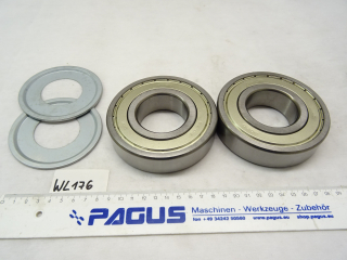 JOGO Radialkugellager, mit Schutzscheibe