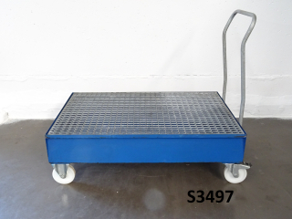 Denios mobile collecting tub