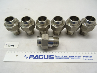 LANDEFELD Anschweißverschraubung flach dichtend