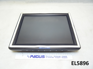 GLACETRON LCD monitor with integrated touchscreen