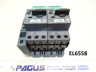 SIEMENS Motorschutzschalter mit Sammelschiene