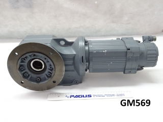 SEW servomotor with gearbox and brake